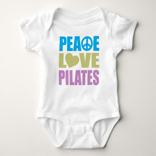 Peace Love Pilates Romper (Voorkant)