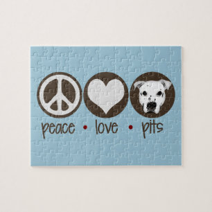 Peace Love Pits Legpuzzel