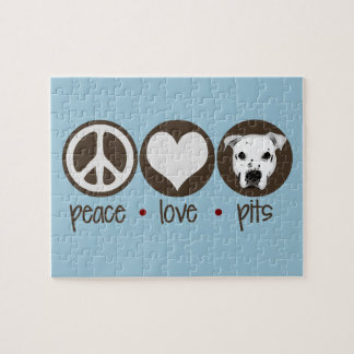Peace Love Pits Legpuzzel