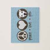 Peace Love Pits Legpuzzel (Verticaal)