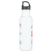 Peace Love Plexus Waterfles (Achterkant)