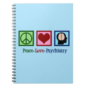 Peace Love Psychiatry Notitieboek