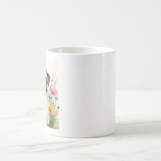 Peace Love Pug Mug (Centre)