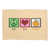 Peace Love Pumpkin Kussensloop (Voorkant)