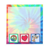 Peace, Love, Puppy Dogs Notitieblok (Voorkant)