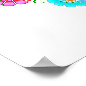 Peace Love Reading Poster (Hoek)