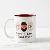 Peace Love Road Route Route 66 Mok (Links)