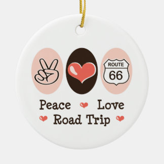Peace Love Road Trip Ornament