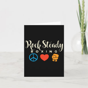 Peace Love Rock Steady Boxing Parkinson's Kaart