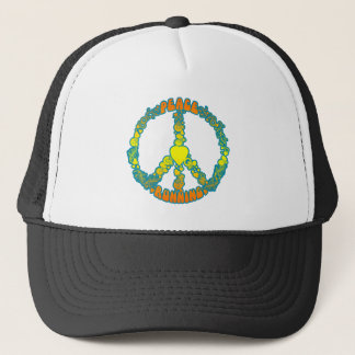 Peace Love Running Trucker Pet