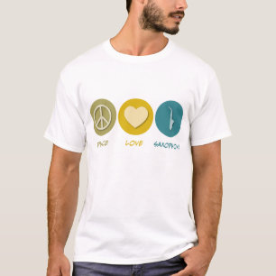 Peace Love Saxophone T-shirt