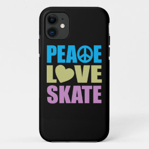 Peace Love Schaats iPhone 11 Hoesje