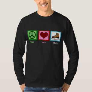 Peace Love Schaats T-shirt
