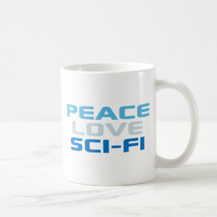 Peace Love Sci-Fi Koffiemok