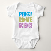 Peace Love Science Romper (Voorkant)
