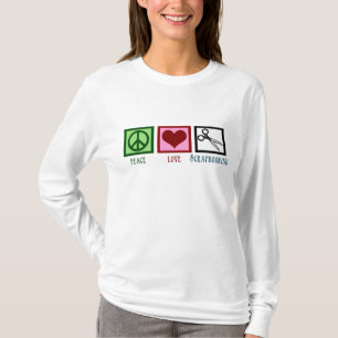 Peace Love Scrapbooking T-shirt
