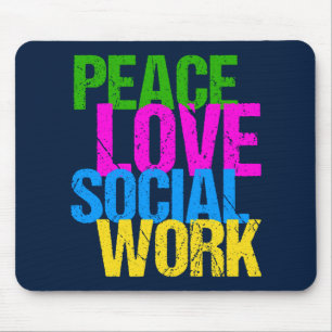 Peace Love Social Work Muismat