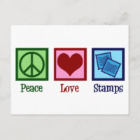 Peace Love Stamps