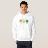 Peace Love Survey Hoodie (Voorkant volledig)