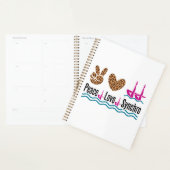 Peace Love Synchro Synchronized Swimming Artistic Planner (Display)