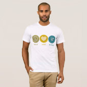 Peace Love Tattoos T-shirt (Voorkant volledig)