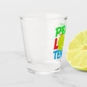 Peace Love Tennis Player Shot Glas (Links)