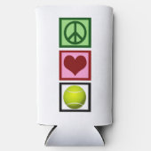 Peace Love Tennis Player-toets (Voorkant)