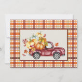 Peace Love Thanksgiving carte Parties scintillant (Devant)