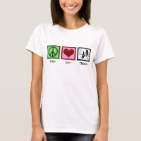 Peace Love Theater Cute Women's