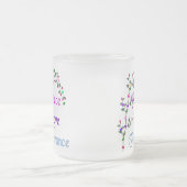 Peace Love Tolerance Matglas Koffiemok (Center)