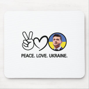 Peace Love Ukraine Volodymyr Zelensky Ukraine's Muismat