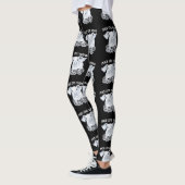 Peace Love Vegan Pig Leggings (Links)