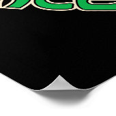 Peace Love Veggies Poster (Hoek)