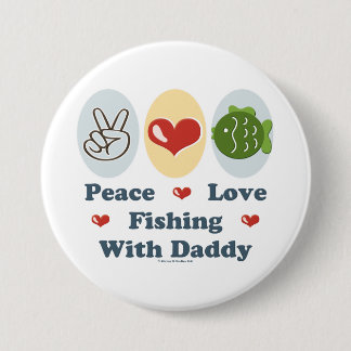 Peace Love Vist met papa Button