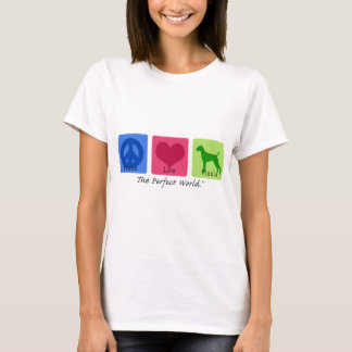 Peace Love Vizsla T-shirt