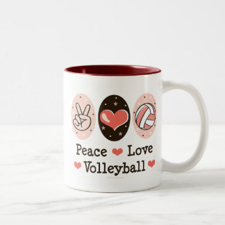 Peace Love Volleyball Mok