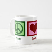 Peace Love Windsurfing Koffiemok (Voorkant links)