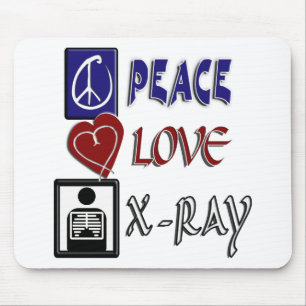 PEACE LOVE XRAY MUISMAT
