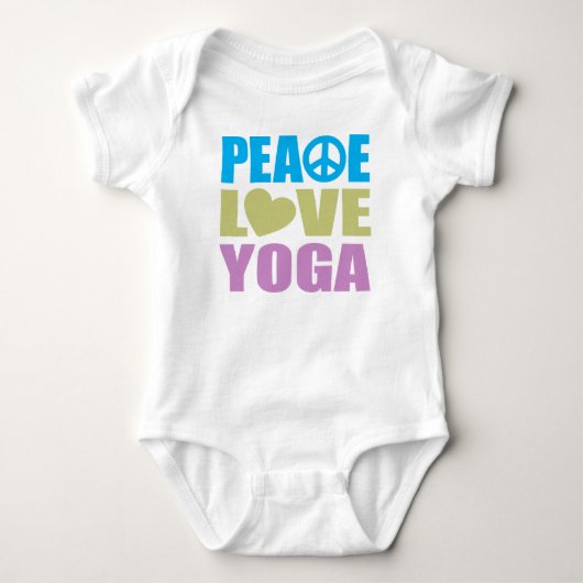 Peace Love Yoga Romper (Voorkant)