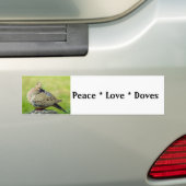 Peace Loves Doves Oiseaux Sticker (En voiture)
