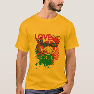 PEACE LUV SOUL T-SHIRT