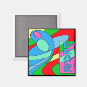 Peace Madonna Magnet (Recto/Verso)