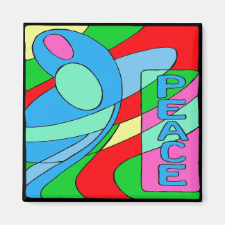 Peace Madonna Magnet Magneet