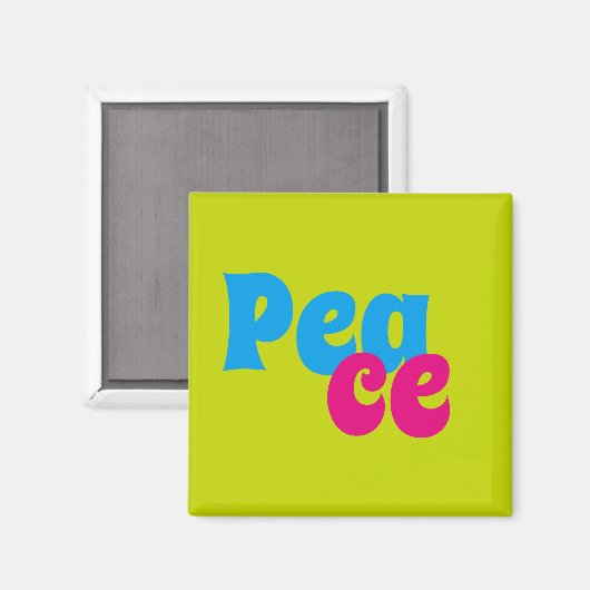 Peace Magneet (Voorkant / Achterkant)