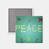 Peace Magnet Magneet (Voorkant / Achterkant)