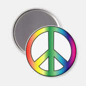 Peace Magnet Magneet (Voorkant / Achterkant)
