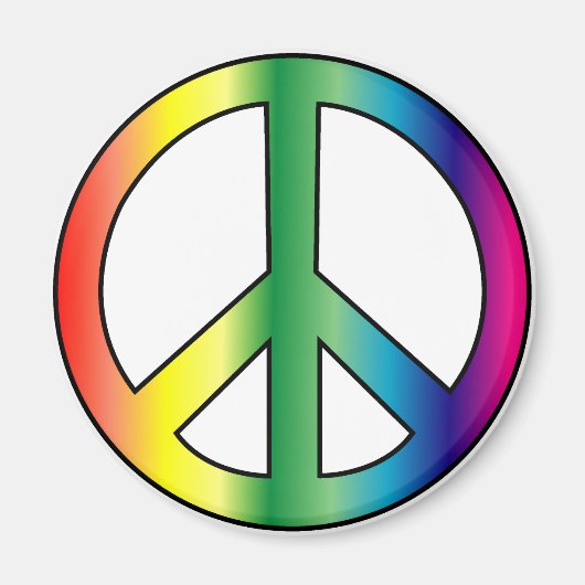 Peace Magnet Magneet (Voorkant)