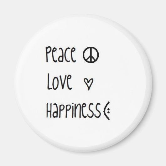 Peace Magnet Magneet (Voorkant)