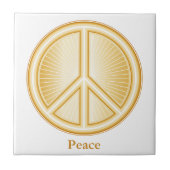 Peace Mandala Tegeltje (Voorkant)