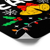 Peace Matching I Come In Peace Couples Santa Hat C Poster (Hoek)